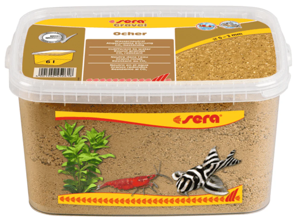 Sera Gravel Ocher 0-2mm 3L