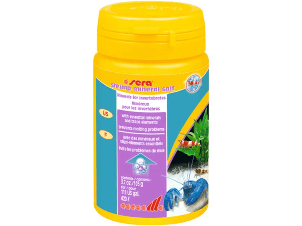 Sera Shrimp Mineral Salt 3.7oz