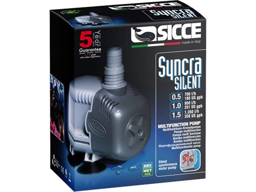 Sicce SYNCRA SILENT 1.0 Pump - 251 GPH 1ea