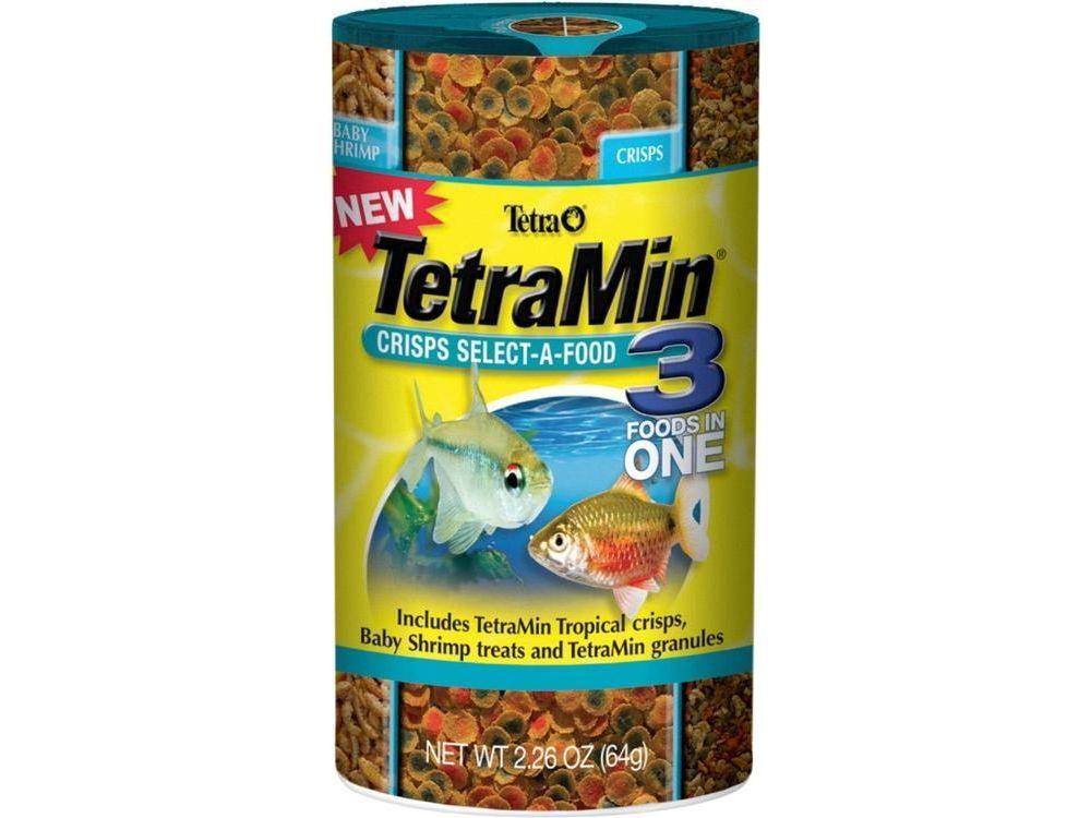 Tetra TetraMin Crisps Select-A-Food Fish Food 1ea/2.4 oz