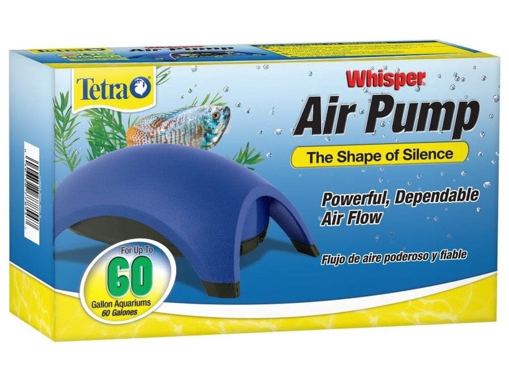 Tetra Whisper Aquarium Non-UL Air Pump Blue, 1ea/60 gal - Image 2