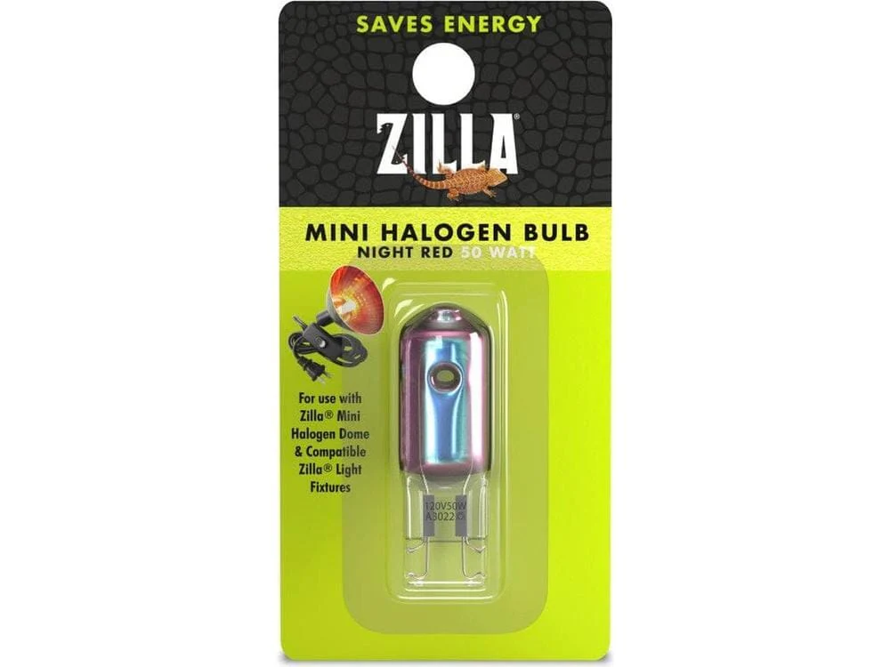 Zilla Mini Halogen Bulb Night Red, 1ea/50 W - Image 2