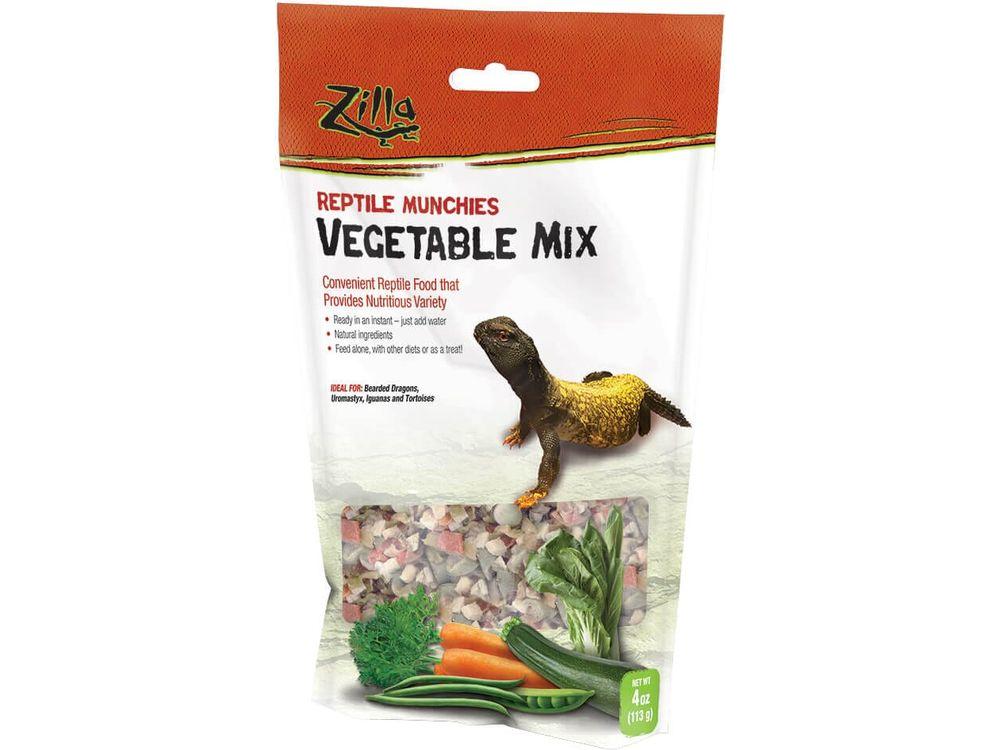 Zilla Reptile Munchies Vegetable Mix, 4oz