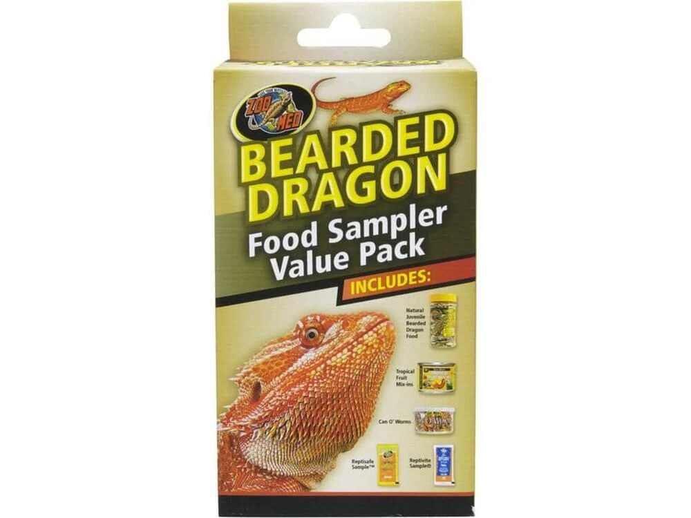 Zoo Med Bearded Dragon Food Sampler Value Pack Display 1ea - Image 2
