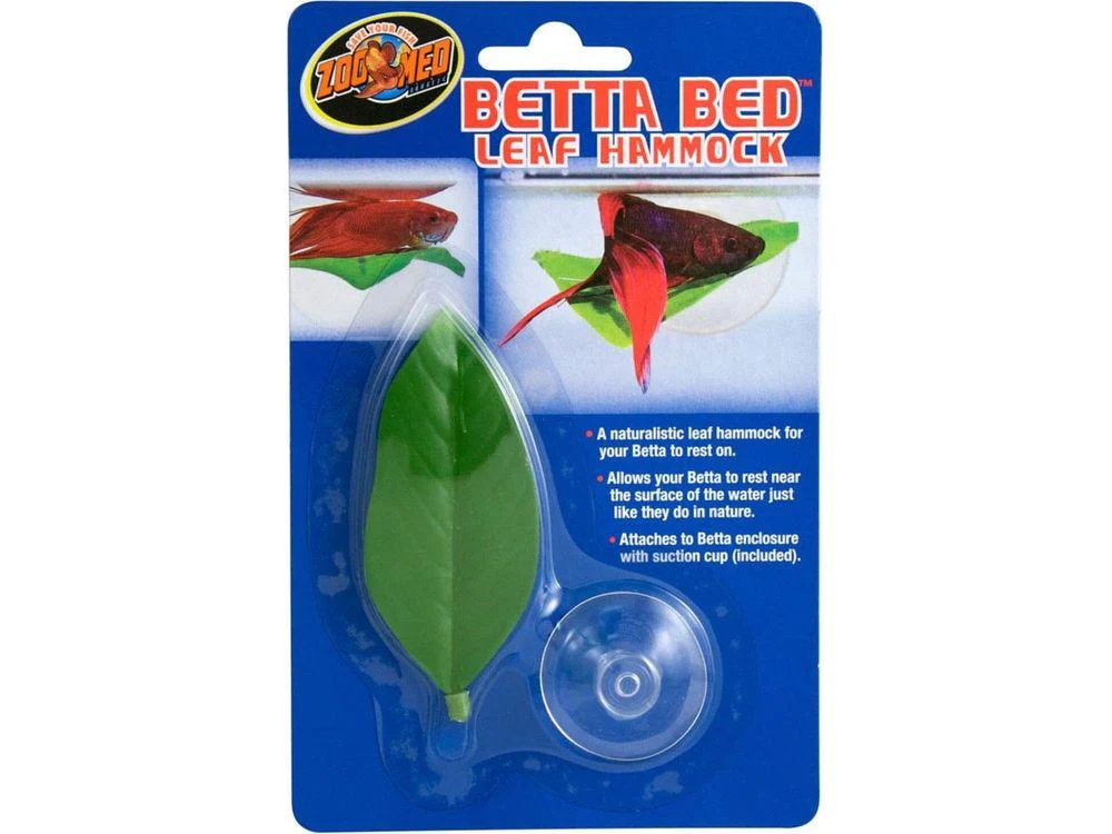 Zoo Med Betta Bed Leaf Hammock Green, 1ea/Standard