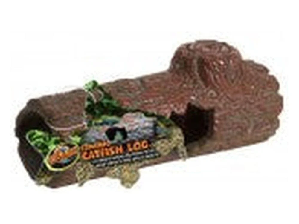 Zoo Med Ceramic Catfish Log