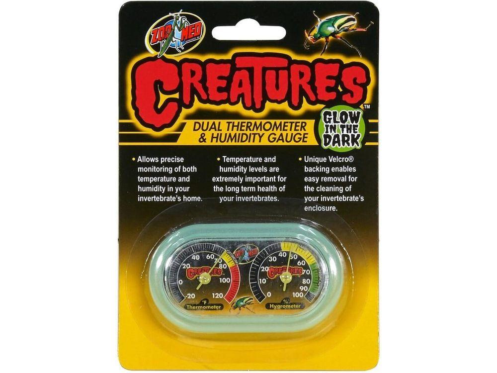 Zoo Med Creatures™ Dual Thermometer & Humidity Gauge