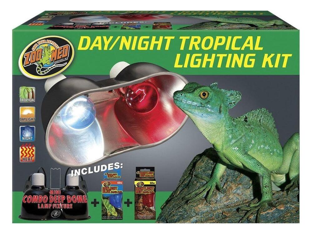 Zoo Med Day/Night Tropical Lighting Kit