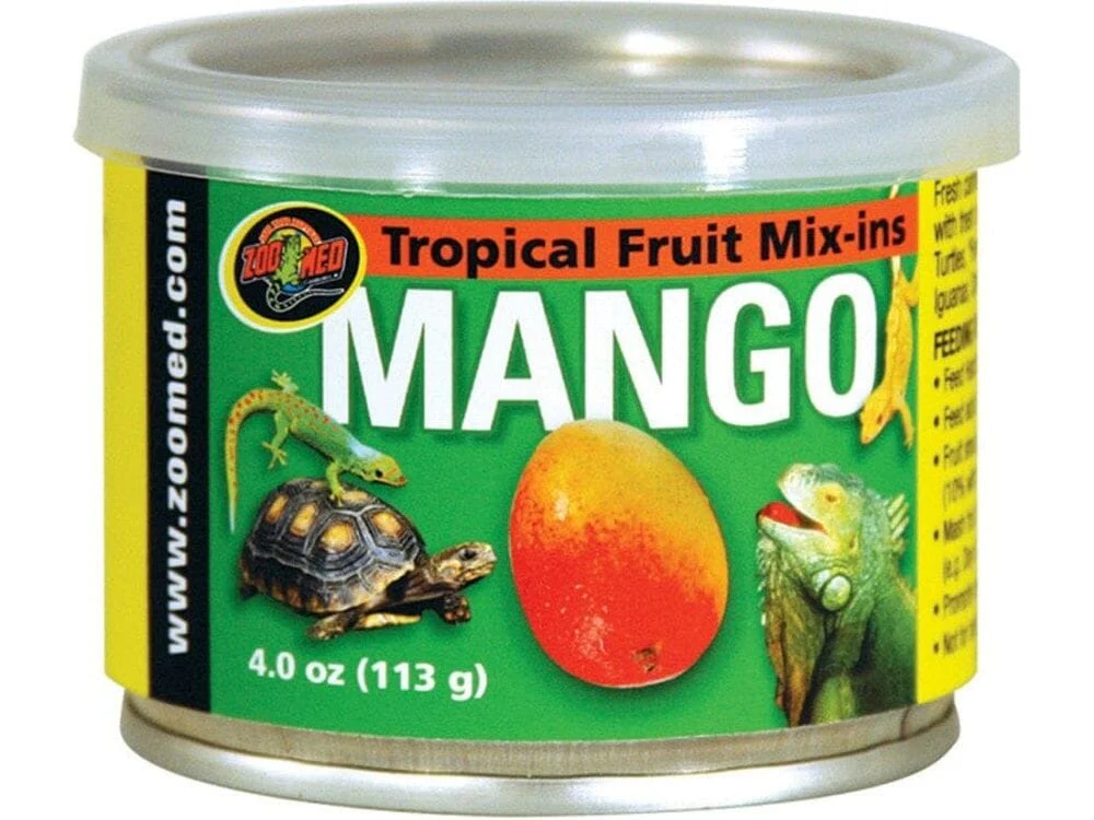 Zoo Med Fruit Mix-Ins Mango Reptile Wet Food 1ea/3.4 oz - Image 2