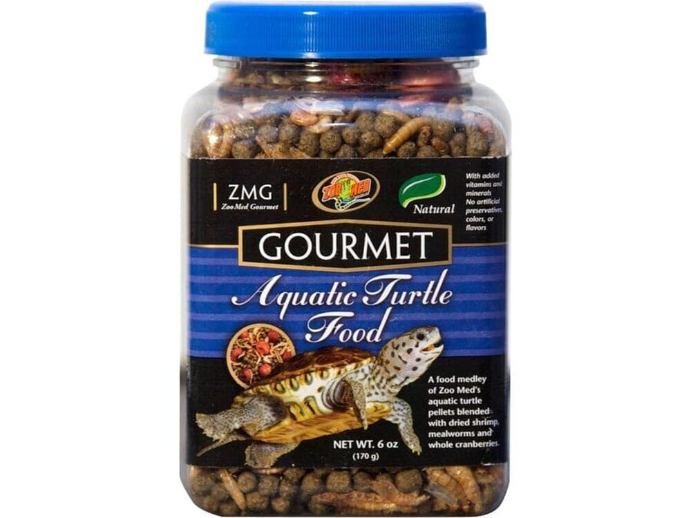 Zoo Med Gourmet Aquatic Turtle Dry Food 1ea/6 oz - Image 2
