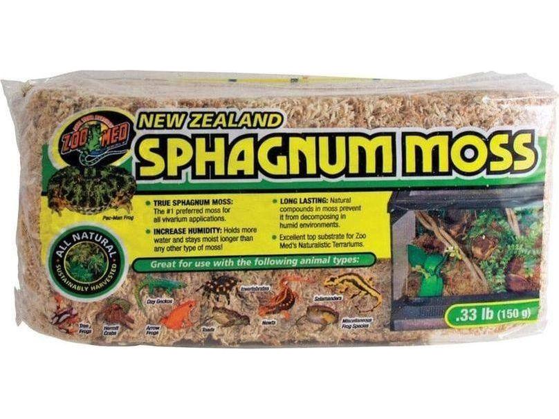 Zoo Med New Zealand Sphagnum Moss, 0.33lb