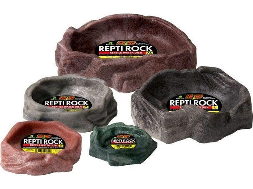 Zoo Med Repti Rock Reptile Water Dish, Extra Large